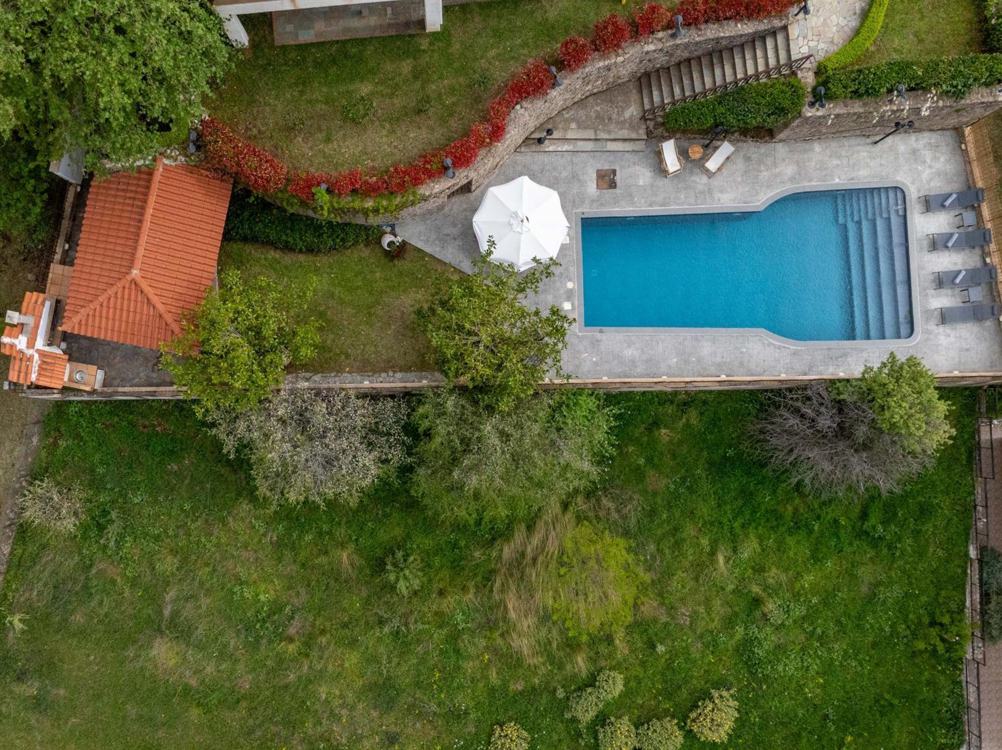 Traditional Luxury Villa Armonia Aigio Exteriör bild